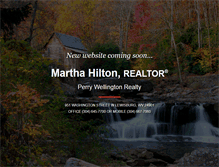Tablet Screenshot of marthahilton.com